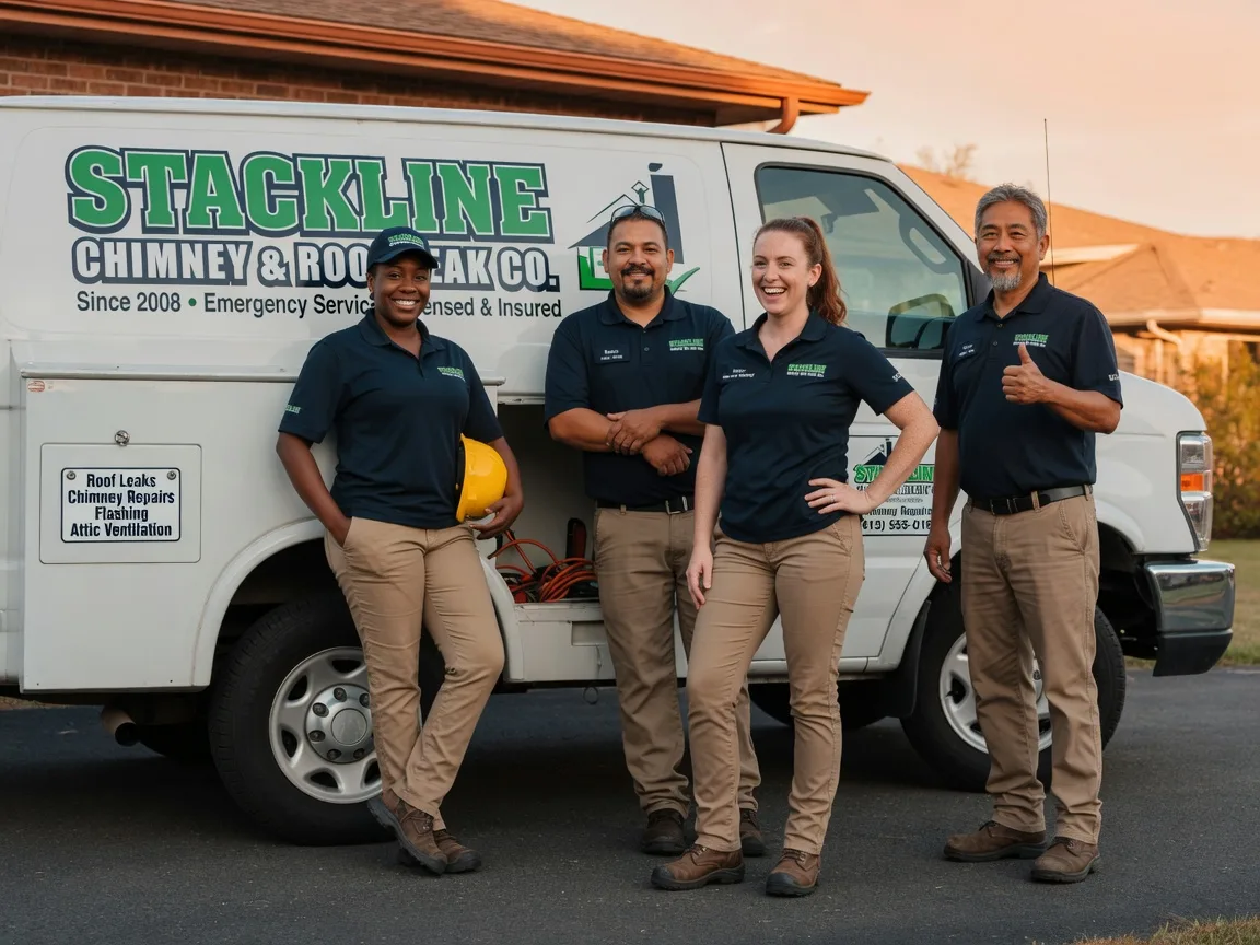 Chimney flashing repair company in Erskine, MN